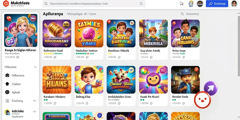Tampilan antarmuka yang user-friendly dan menarik.