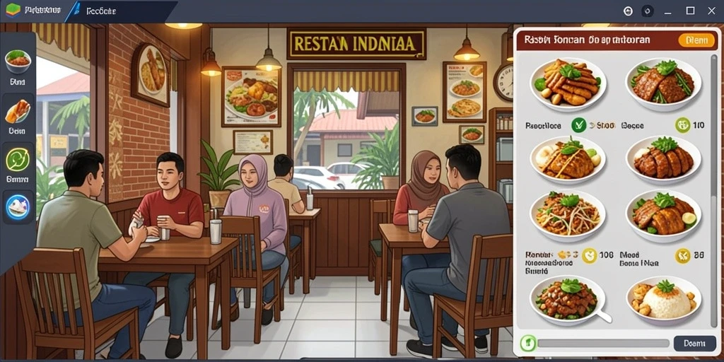Tampilan antarmuka yang menarik dan mudah digunakan.