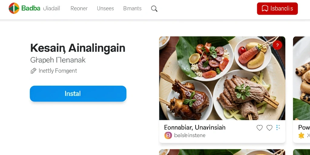 Tampilan antarmuka yang menarik dan mudah dinavigasi.