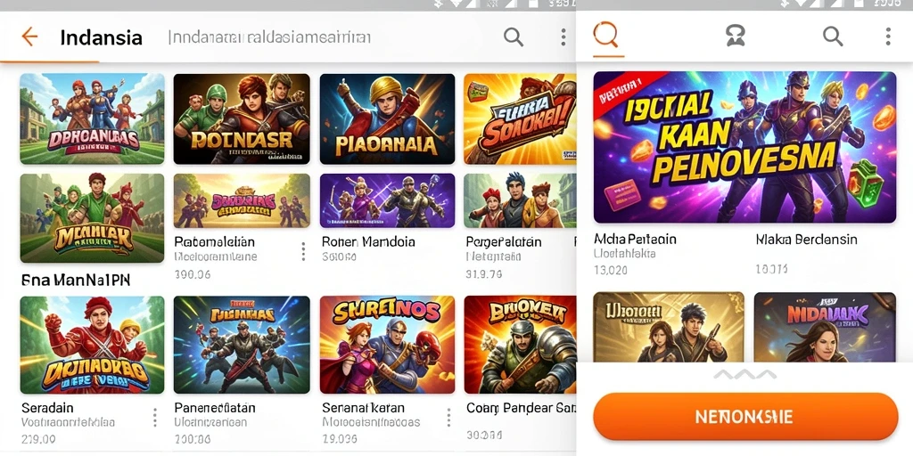 Gambar kelinci lucu sedang melompat di level baru.