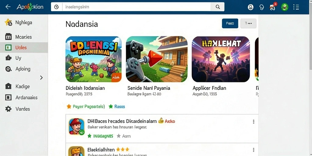 Tampilan awal yang menarik dan intuitif.