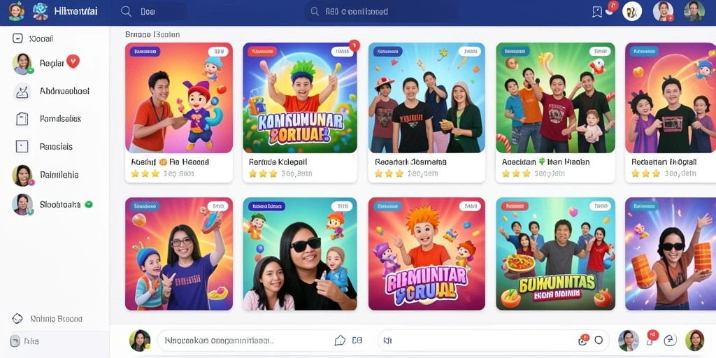 Tampilan awal game LION4D yang menyenangkan.