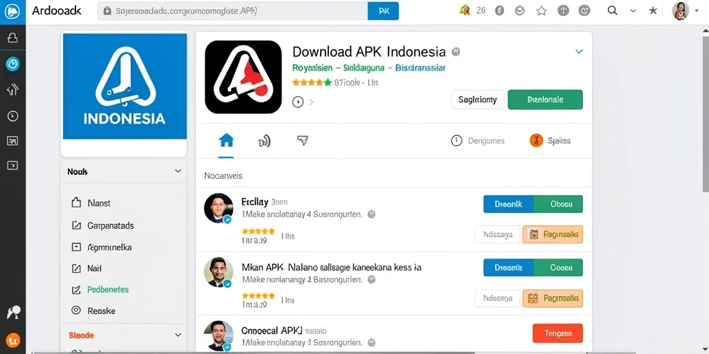 Tampilan antarmuka yang ramah pengguna dan mudah dinavigasi.