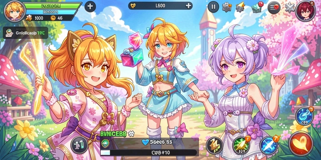 Screenshot menunjukkan karakter utama dalam aksi di level baru.