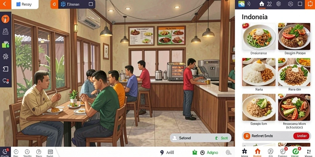 Tampilan awal permainan dengan grafis yang menakjubkan.