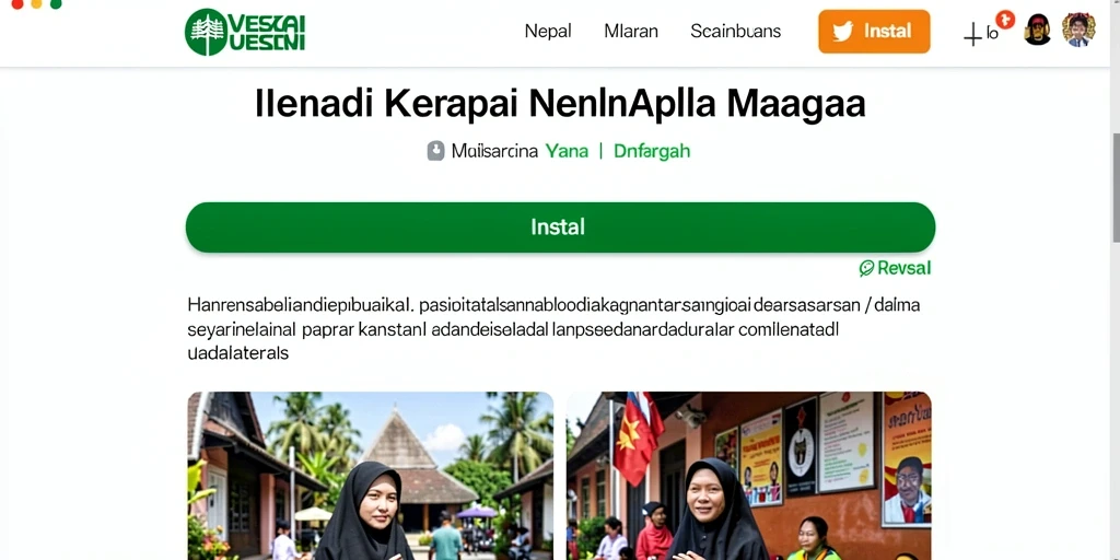 Screenshot menampilkan karakter utama dalam aksi penuh semangat.