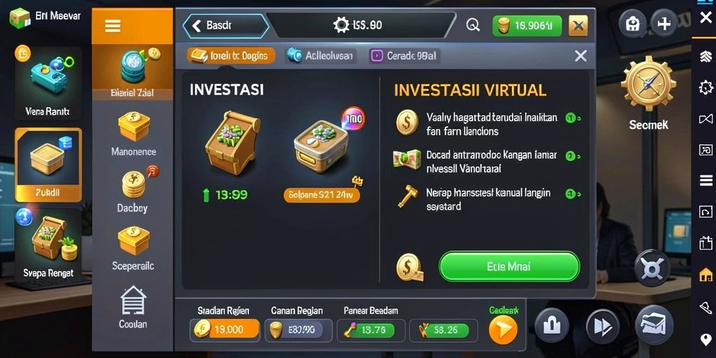 Tampilan antarmuka yang intuitif dan user-friendly.