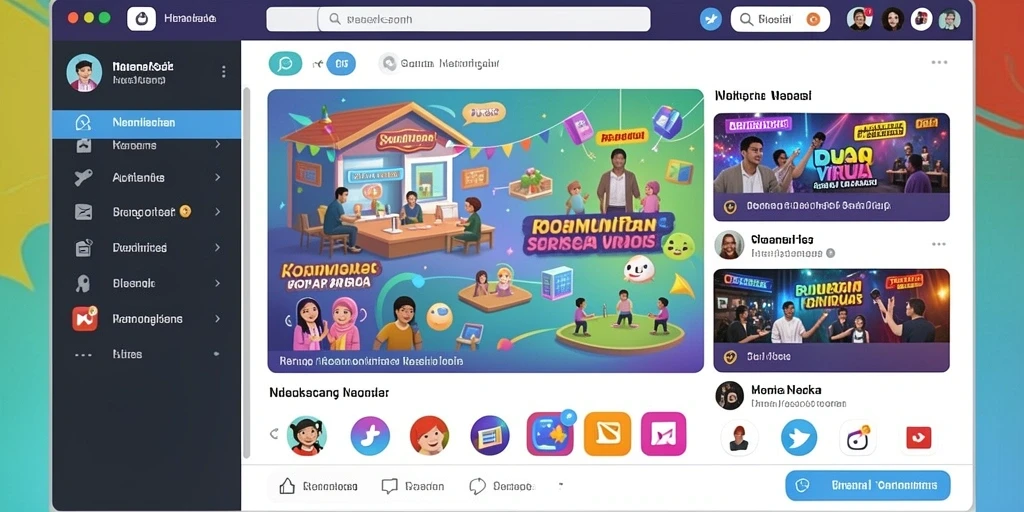 Screenshot menunjukkan karakter utama dalam aksi di padang pasir.