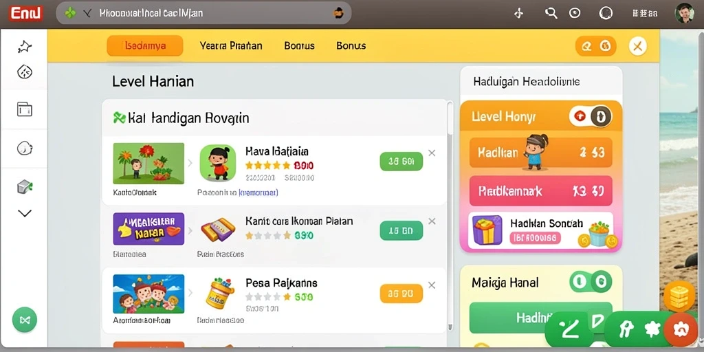 Tampilan antarmuka SLOTGAMING yang menarik dan user-friendly.