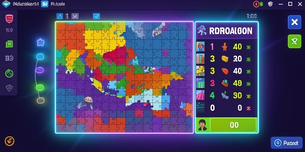 Screenshot fitur permainan yang menarik.