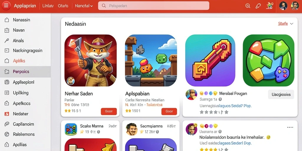 Tampak awal permainan yang menantang.