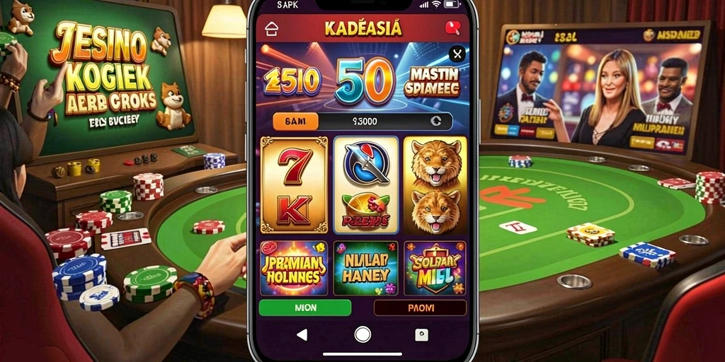 Tampilan karakter unik dalam SUPERHOKI.