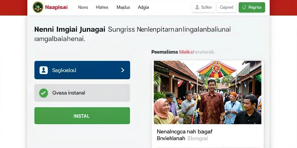 Tampilan awal aplikasi SUPERWIN777 yang menarik dan intuitif.