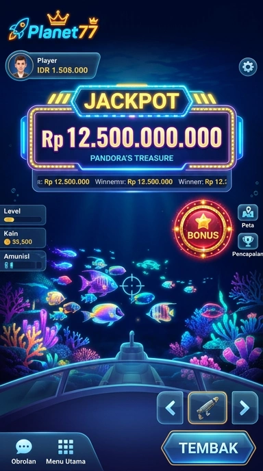 Cuplikan layar menu unduhan planet77 untuk perangkat Android